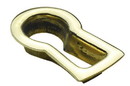 D. Lawless Hardware Cabinet Keyhole Insert - Solid Brass