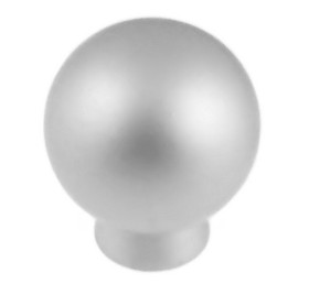 D. Lawless Hardware 1-3/16" Spherical Knob Aluminum