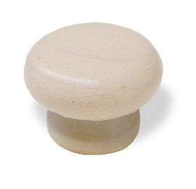 D. Lawless Hardware 1-3/8" Blonde Wood Knob with Large Base