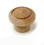D. Lawless Hardware 1-1/4" Birch Knob with Turned Groove Unfinished