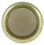 D. Lawless Hardware 1-1/4" Almond Plastic Center Knob Polished Brass