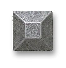 D. Lawless Hardware 1" Mission Style Square Knob Pewter