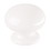 D. Lawless Hardware 1-1/2" White Ceramic Knob with Separate Insert Kiln Fire Your Own Artwork