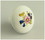 D. Lawless Hardware White Ceramic Knob w/ Flowers - 1-3/8"