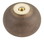 D. Lawless Hardware 1-5/8" Ceramic Stone Knob Brown with Hints of Copper