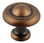 D. Lawless Hardware 1-1/4" Rope Accent Knob Antique Copper