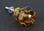 D. Lawless Hardware 1-1/4" Antique Glass Knob Rootbeer Amber
