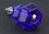 D. Lawless Hardware 1-1/2" Antique Glass Knob Cobalt Blue