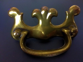 Keeler Brass 3" One Hole Pull Antiqued Brass