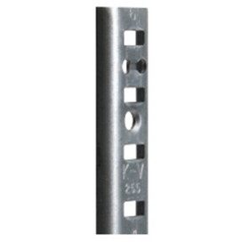 D. Lawless Hardware Shelf Standard Pilaster Strip 84" - Box of 50 Pieces KV-255AL-84