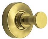 Liberty (5 Pack) Grayson Hook in Brushed Brass - Single Prong