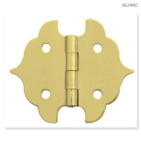 Liberty Hardware Pair Small Solid Brass Jewel Box Hinge  1-1/8"X1-1/4" -  2 Per Pkg L-20721-1XC