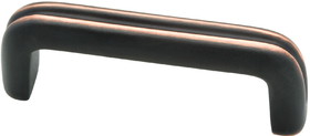 Liberty Hardware 3" Avante Pull Bronze with Copper Highlights