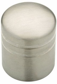 Liberty Hardware 1" Palladium Cylinder Knob Stainless Steel