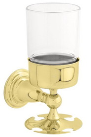 Delta Faucet Delta Faucet - Victorian Toothbrush and Tumbler Holder - Polished Brass - 75056-PB