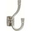 Liberty Hardware Satin Nickel Izak Coat Hook - 1 1/2"