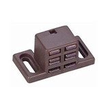 Liberty Hardware Heavy Duty Brown Magnetic Catch - No Strike - 1 3/4
