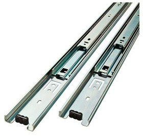 Liberty Hardware Side Mount Drawer Slide - 24" - Zinc Plated - Full Extension L-D75024-ZP-A