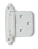 Liberty Hardware Variable Overlay Self Closing White Hinges (20 pieces) L-H0103AA-W-B2