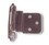Liberty Hardware Pair  3/8" Inset/Offset Red Bronze Self Closing Hinge  (115367)  L-H0104A-BZR-O