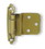Liberty Hardware Pair  3/8" Inset/Offset Satin Bronze Self Close Semi-Concealed L-H0104AC-SBA-O