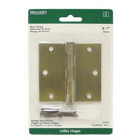 Liberty Hardware (50-Pack) 3-1/2" Antique Brass Door Hinge