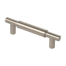 Liberty Hardware (100-Pack) 3" Modern Metal Pull Stainless Finish