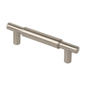 Liberty Hardware 3-3/4" Modern Metals Pull Stainless Finish
