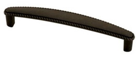 Liberty Hardware 5" Contempo Rope Edge Pull Oil Rubbed Bronze