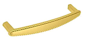 Liberty Hardware 5" Braid Pull Polished Brass