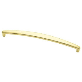 Liberty Hardware 11-5/16" Colossus Braid Pull Polished Brass