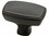 Liberty Hardware 1-1/2" Ashtyn Rectangle Knob Charcoal