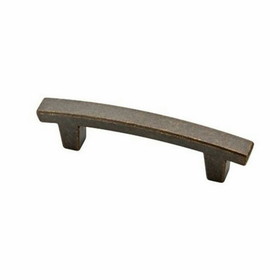 Liberty Hardware 3" Builder Fashion Pierce Pull Warm Chestnut