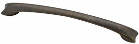 Liberty Hardware 5" Builder Fashion Maenza Pull Warm Chestnut