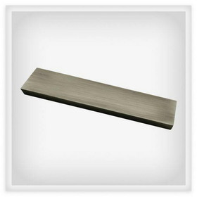 Liberty Hardware 3-3/4" Urban Square Platform Pull Heirloom Silver
