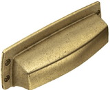 Liberty Hardware 3" Industrial Cup Pull Bedford Brass
