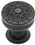 Liberty 1-1/4" Floral Knob Soft Iron