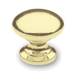 Liberty Hardware 1-1/8" Round Knob Polished Brass