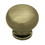 Liberty Hardware 1-1/8" Heavy Round Knob Antique Satin Brass