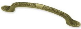 Liberty Hardware 5" Hammered Pull Antique Bronze