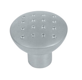 Liberty Hardware 1-1/8" Citation Dimpled Knob Aluminum