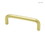 Liberty Hardware 3-1/2" Wire Pull Solid Polished Brass