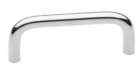 Liberty Hardware 3-1/2" Wire Pull - Polished Chrome