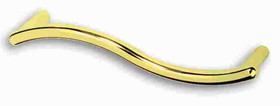 Liberty Hardware 5" Fusilli Pull Polished Brass