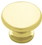 Liberty 1-1/8" Flat Top Knob Polished Brass