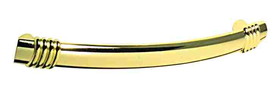 Liberty Hardware 5" Knuckle Pull Polished Brass