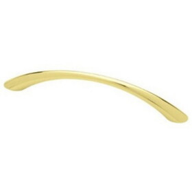 Liberty Hardware (100-Pack) 5" Sophisticates Tapered Bow Pull Polished Brass