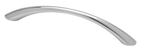 Liberty Hardware 5" Tapered Bow Pull Polished Chrome