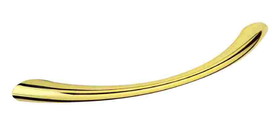 Liberty Hardware 8-13/16" Tapered Bow Pull Polished Brass