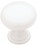 Liberty Hardware 1-3/16" Marbleized Round Knob White